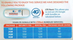 How much the Econet 4G LTE dongle will cost