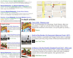 Google incorporates a new field for in-depth articles in search results