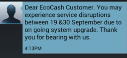 Econet warns customers of 12-day EcoCash service disruption