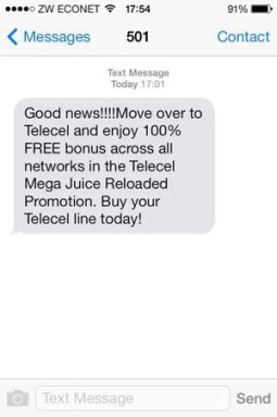 Telecel accused of targeting Econet subscribers with SMS spam