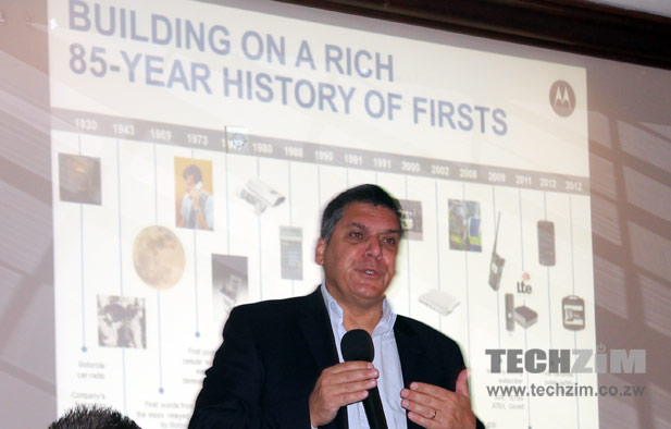 Carlos Ferraz, General Manager Motorola Solutions Africa – Enterprise