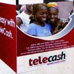 Some Telecash branding; apparently “It’s easy with Telecash” mobile money