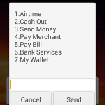 Telecash improves on EcoCash menus. Here are some Exclusive screenshots