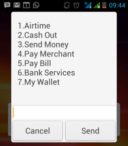 Telecash improves on EcoCash menus. Here are some Exclusive screenshots