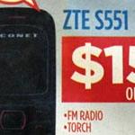 Econet sells ZTE dumb phone for $0. Gives away free solar charger with it