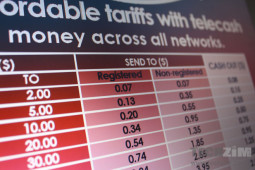 Breakdown of Telecash tariffs, and how they compare to EcoCash