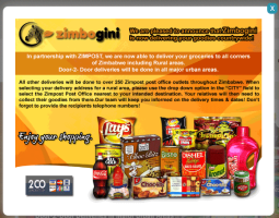 Zimbogini Online Store: Partners Zimpost and has all payment options