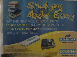 Powertel introduces 0.50c/day unlimited mobile broadband package for students