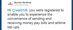 Econet’s doublespeak on EcoCash auto-signups. Tweets betray true position