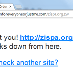 ZISPA website down. Thankfully there are alternatives to check for domains