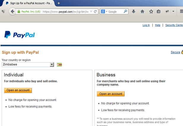 PayPal In Zimbabwe: Here's How To Open Your PayPal Account ...