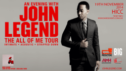 The joys of online booking (and sold-out John Legend tickets )