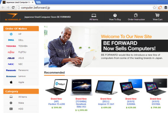 Now you can buy laptops from BeForward – Techzim