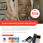 Africom and e-Learning Solutions introduce unlimited internet package