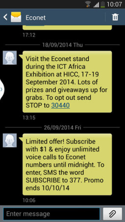 Econet Unlimited Voice