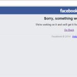 Facebook is Down 2014