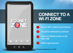 Econet offering free 640 MB, discount of up to 25% if you’re browsing on its WiFi Zone