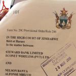 (Download) High Court order used to raid The Source by Econet, Steward, Sheriff