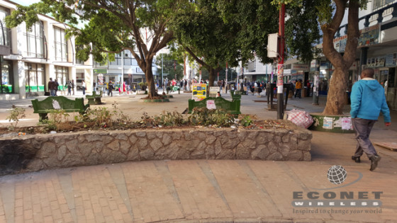 Econet Shop, Harare 1st Street, African Business District