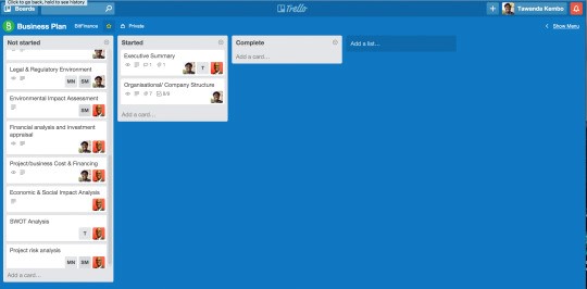 Trello Lists 1