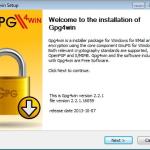 How to encrypt files using PGP on Windows