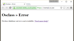 Econet’s classifieds website Ownai going down and up as operator advertises zero rating