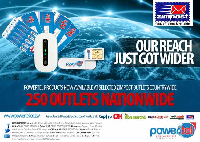 ZESA, Powertel Zimbabwe, Zimpost, Zimbabwean Post Offices