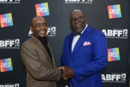 TD Jakes with Strive Masiyiwa of, Econet