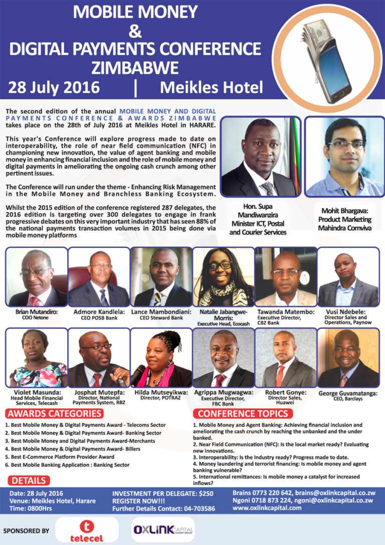 Event Mobile Money & Digital Payments Conference Techzim