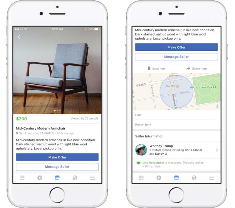 Facebook launches Marketplace, a classifieds service that will change