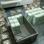 Bond notes in vault