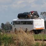 chicken bus travelling