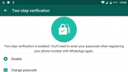 WhatsApp beefs up security with 2 step verification.