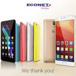 Zimbabwean brands, Android devices, free data, Econet broadban