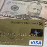 Standard Chartered Visa Card with US dollars ATM USD ZWL$, Zim