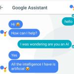 Artificial intelligence Google Assistant