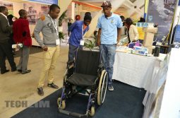 Zim tech spaces: NUST student builds head motion controlled wheelchair