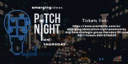 Emerging Ideas Pitch Night: Don’t miss it!