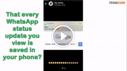 Did You Know that every WhatsApp status you view is saved in your phone?