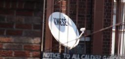 A Kwese satellite dish