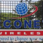 Econet Logo at their HQ, tethering hotspot