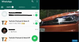 WhatsApp and YouTube in a split screen