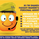 Meet Shandu, The Bot Fadzayi Mahere Is Using To Win Your Vote