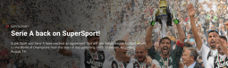 DStv Brings Back Italian Serie A To Supersport