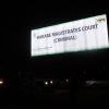 Harare Magistrate Court billboard