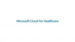 Microsoft Cloud for Healthcare