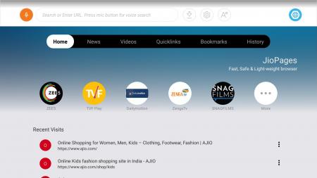 Android TV Box, JioPages, Mi Box S