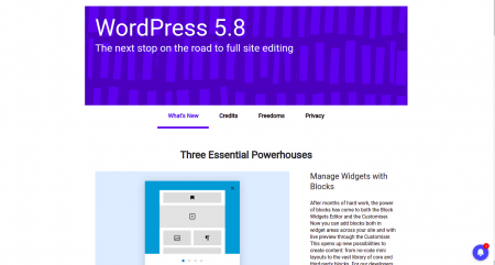 WordPress 5.8 is out and it comes with WebP and more