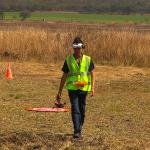 Drone racing pilot in Zim