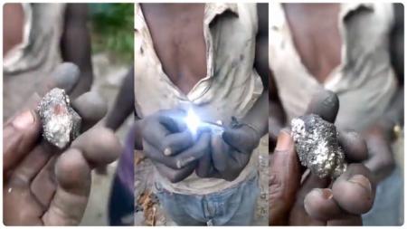 Sadly, claims that electrically charged rocks (vibranium) found in DRC and Kadoma are false